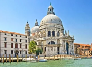 Saint Mary of Health Basilica in Venice