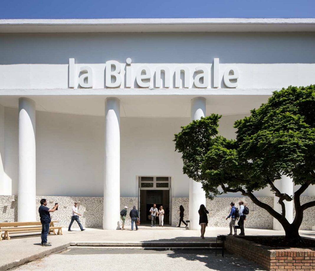 Central Pavillion of the 2022 Art Biennale in Venice
