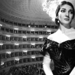 Maria Callas at the Fenice Opera House in Venice