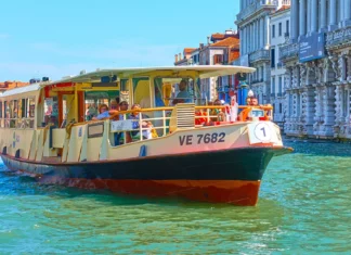 Water Bus in Venice
