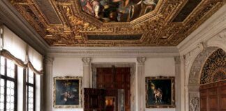 Quadreria inside Palazzo Ducale in Venice